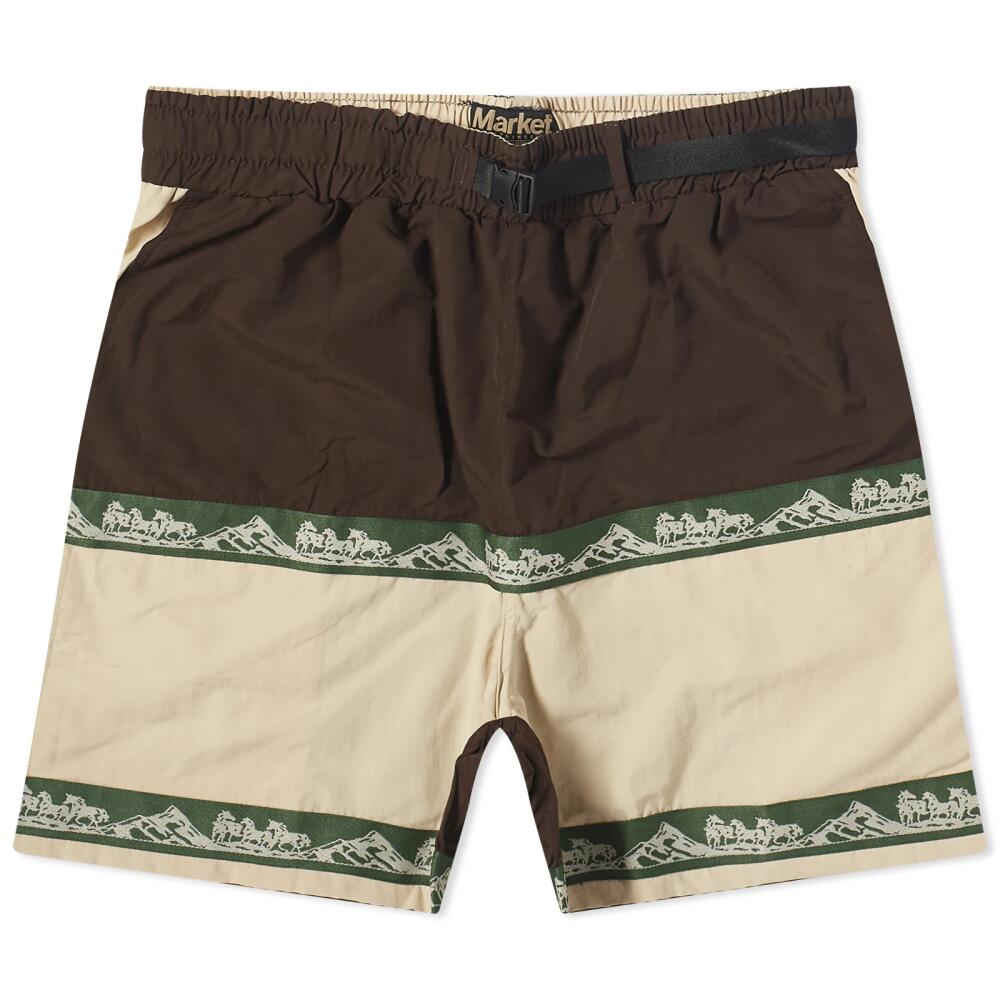 MARKET Men's Sequoia Tech Shorts in Multi Cover