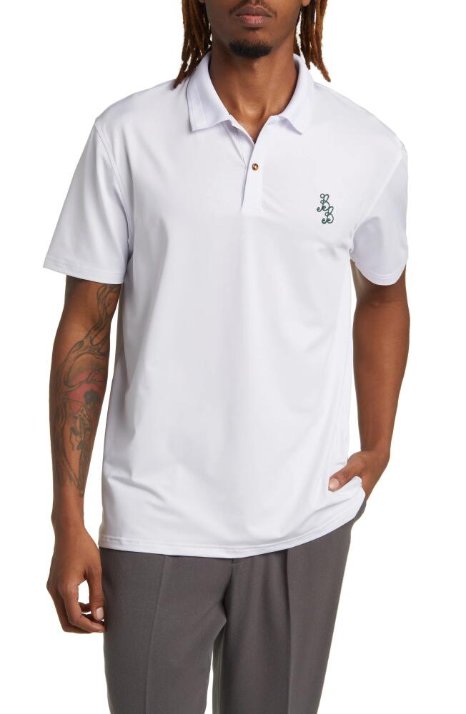 BOGEY BOYS Essential Athletic Polo in White Cover