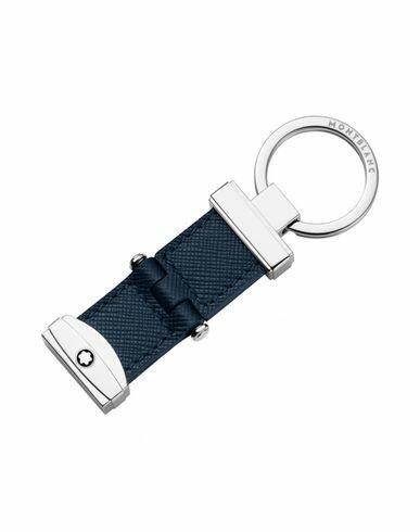 Montblanc Key Fob Pivot System Key ring Midnight blue Calfskin Cover