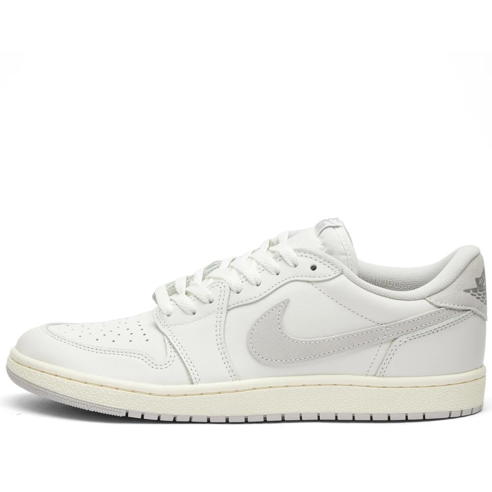 Air Jordan 1 Low 85 Sneakers in White/Grey/Sail Cover