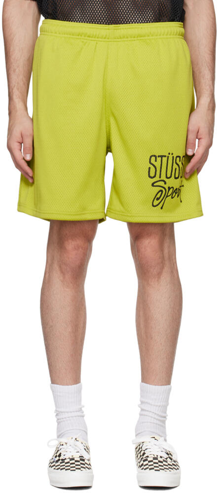 Stüssy Green Sport Shorts Cover