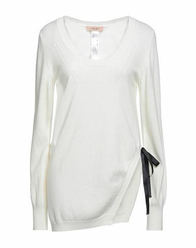 Twinset Woman Sweater Cream Polyamide, Viscose, Wool, Cashmere Cover