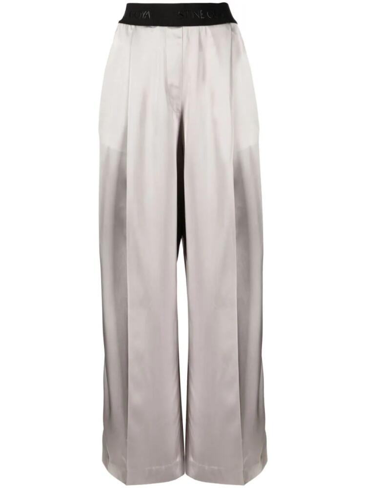 Stine Goya Ciara wide-leg trousers - Grey Cover