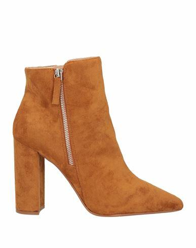 Buffalo Woman Ankle boots Camel Leather Cover