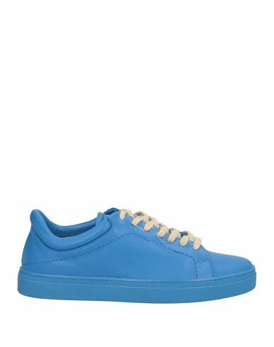 Yatay Woman Sneakers Azure Textile fibers Cover