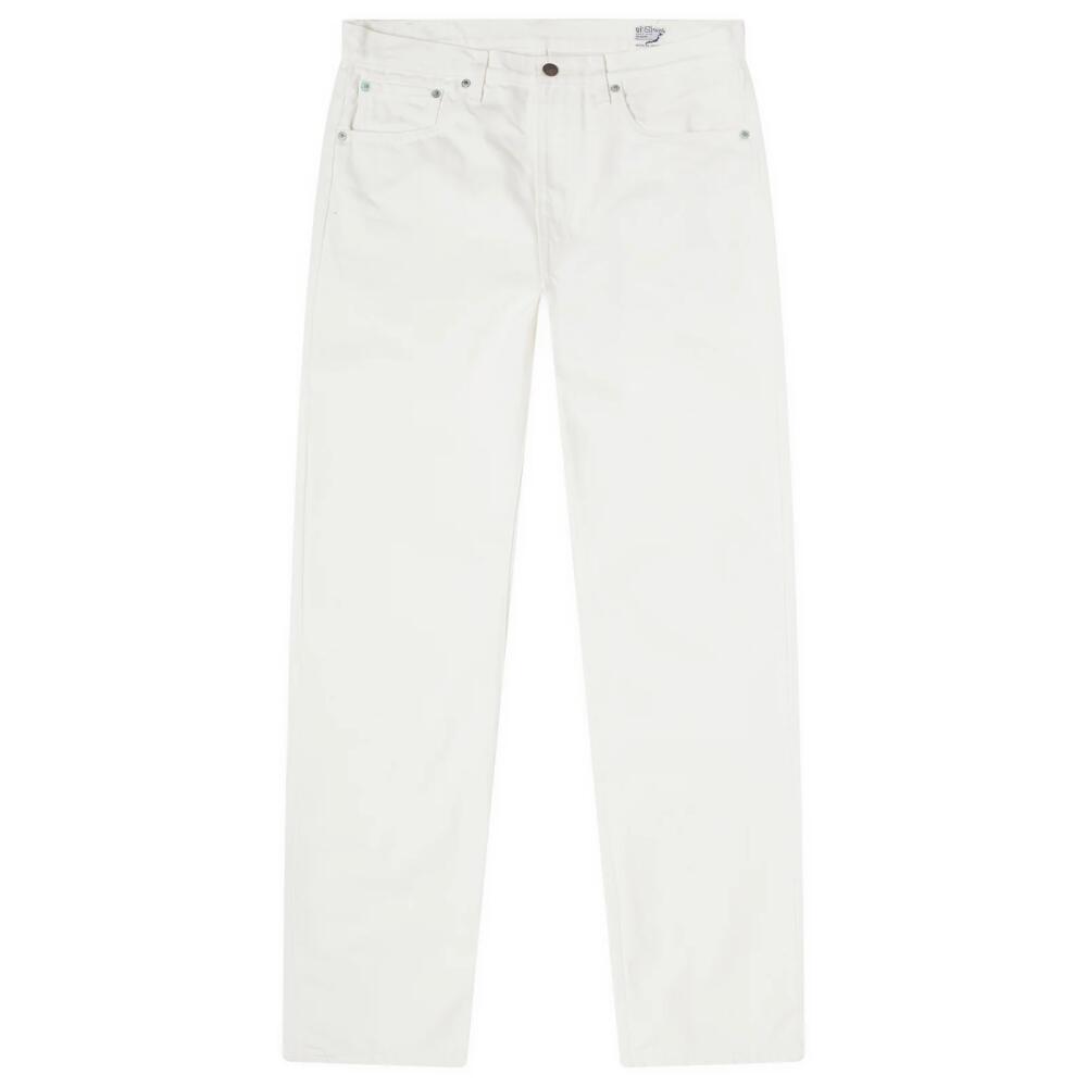 orSlow Men's 107 Ivy League Slim Jeans in White Cover