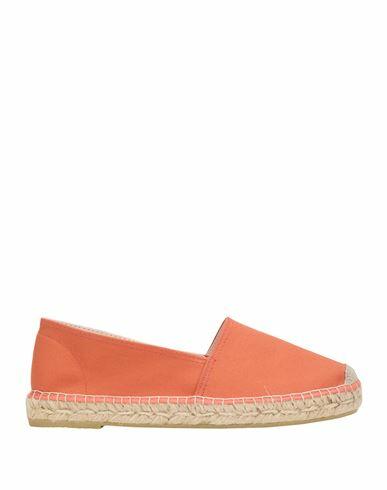 8 By Yoox Poveda Textil Woman Espadrilles Coral Organic cotton Cover