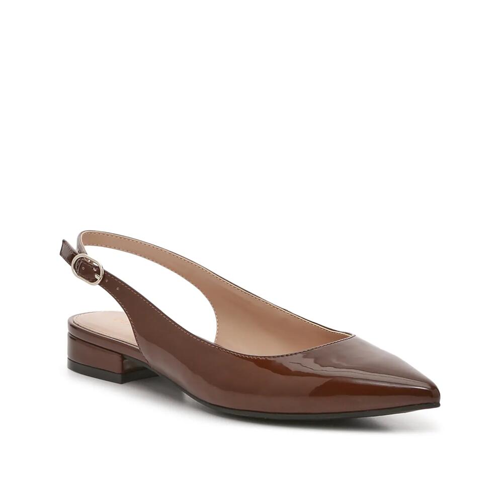 Kelly & Katie Olicia Flat | Women's | Dark Brown Patent Synthetic Cover