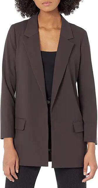 AllSaints Aleida Tri Blazer (Cacao Brown) Women's Clothing Cover