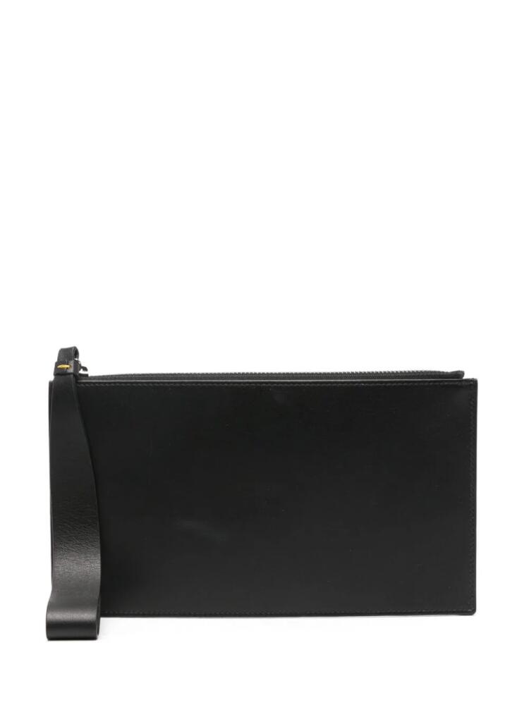 Doucal's smooth leather cardholder - Black Cover