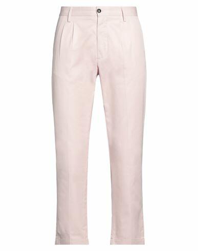 (+) People Man Pants Light pink Cotton Cover