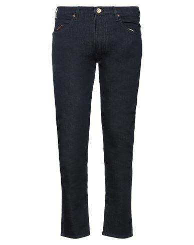 Hand Picked Man Jeans Blue Cotton, Elastane Cover