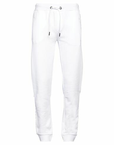 Bikkembergs Man Pants White Cotton Cover