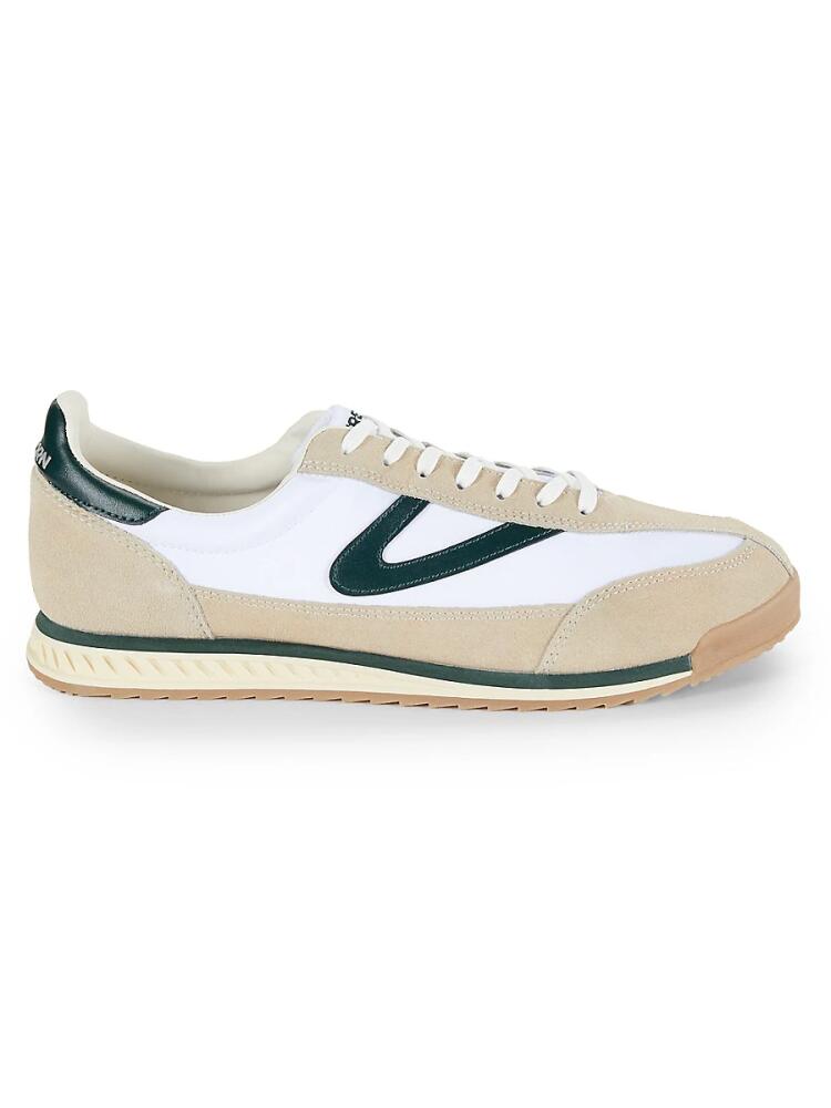 Tretorn Men's Rawlins 2.0 Low Top Sneakers - White Green Cover