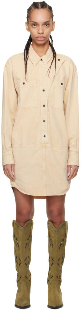 Isabel Marant Etoile Beige Ilaya Minidress Cover