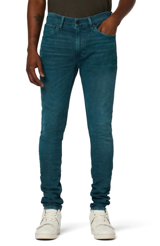 Hudson Jeans Zack Skinny Fit Jeans in Dark Marina Cover