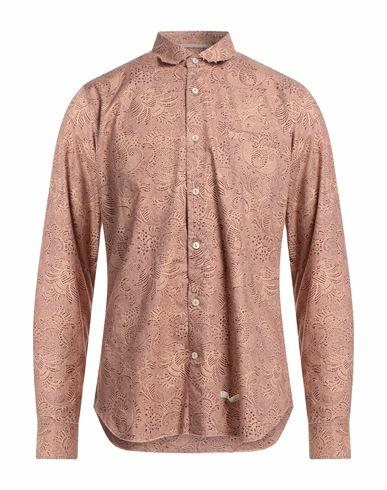 Tintoria Mattei 954 Man Shirt Sand Cotton Cover