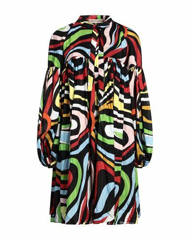 Pucci Woman Midi dress Black Silk Cover