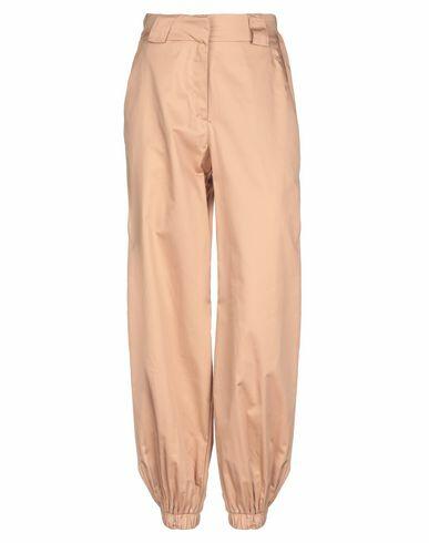 Twenty Easy By Kaos Woman Pants Camel Cotton Cover