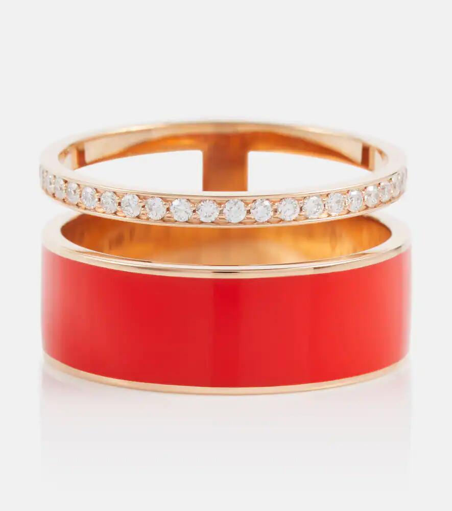 Repossi Berbere Chromatic rose gold ring with diamonds Cover