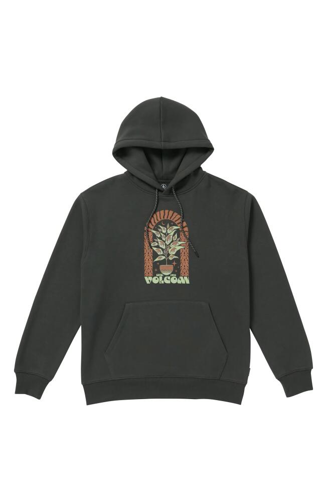 Volcom Earth Tripper Graphic Hoodie in Stealth Cover