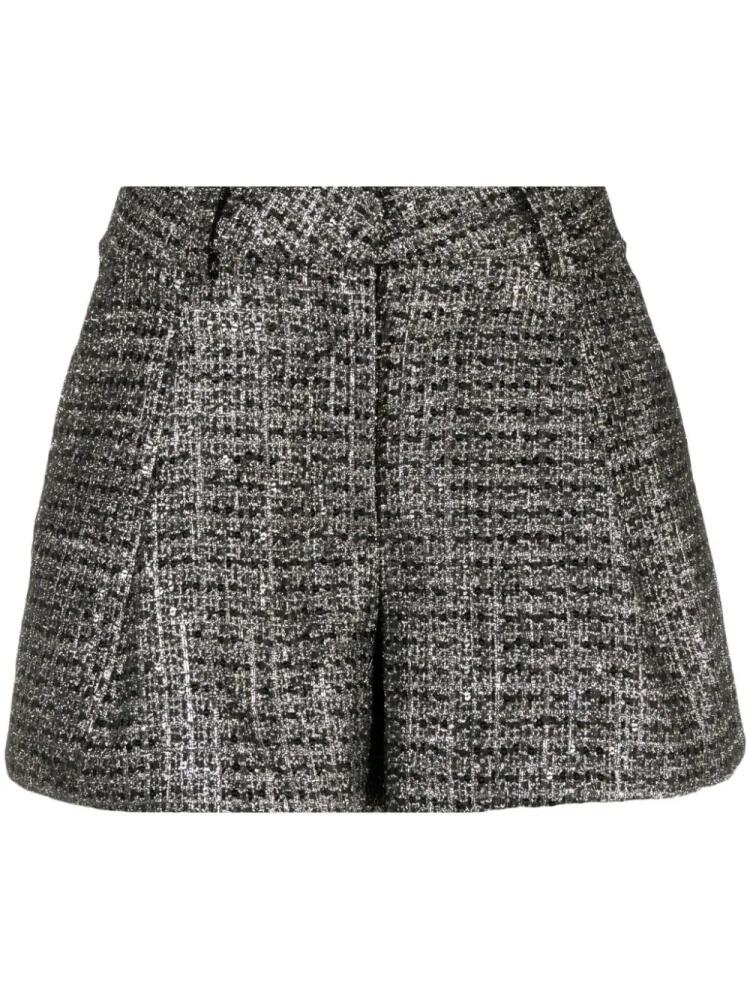 Maje tweed tailored shorts - Silver Cover