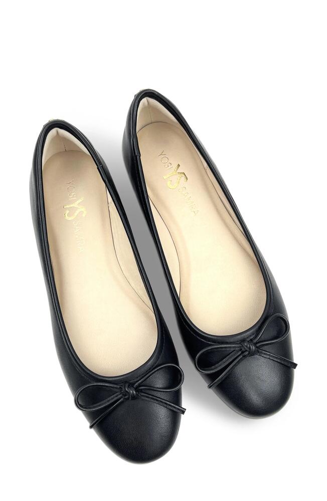 Yosi Samra Sadie Ballet Flat in Black Cover