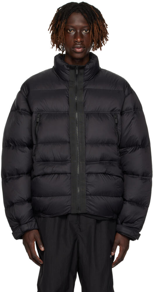 C2H4 Black Quilted Down Jacket Cover