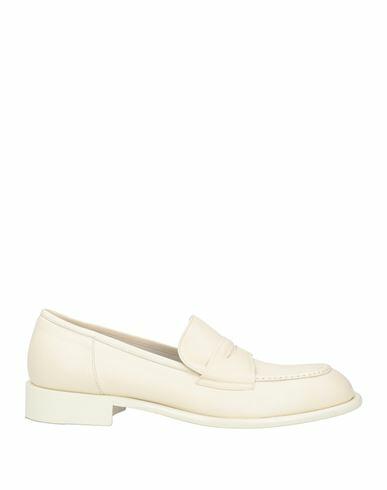 Pomme D'or Woman Loafers Ivory Soft Leather Cover