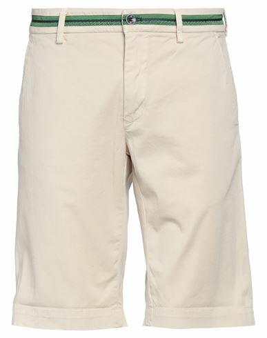 Mason's Man Shorts & Bermuda Shorts Beige Cotton, Elastane Cover