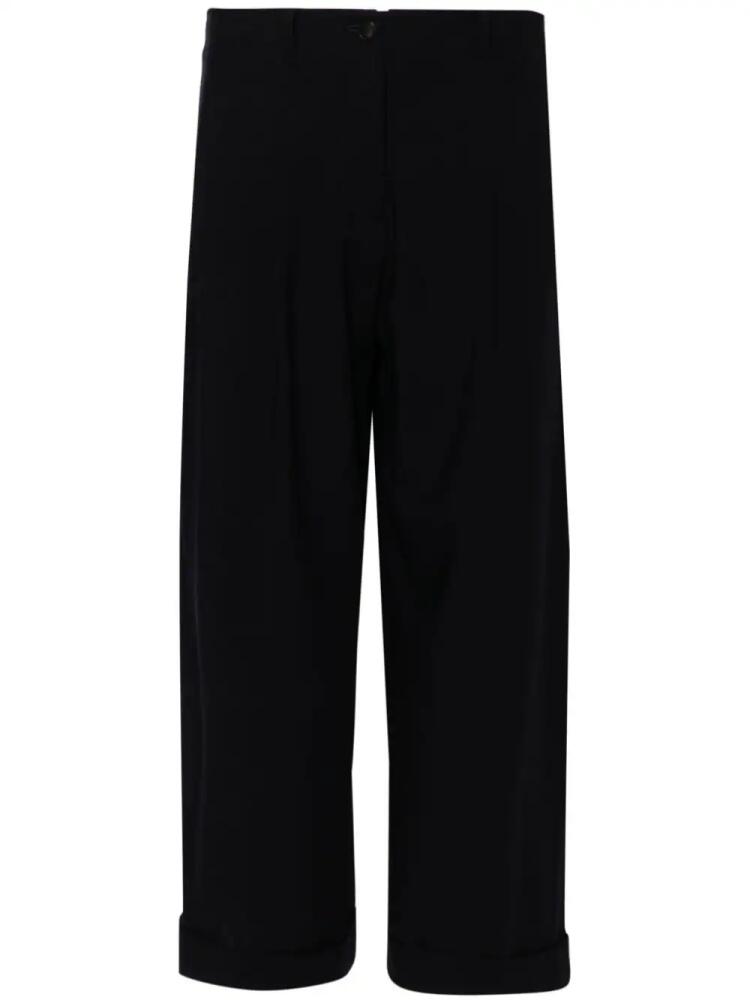 Société Anonyme cropped wide-leg trousers - Blue Cover