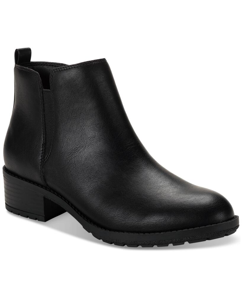 Style & Co Women's Garnerr Lug Ankle Booties, Created for Macy's - Black Sm Cover