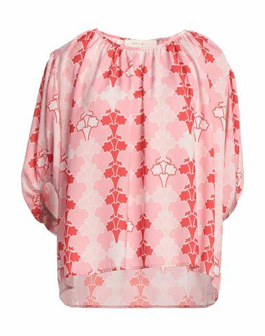 Katia Giannini Woman Top Pink Polyester Cover