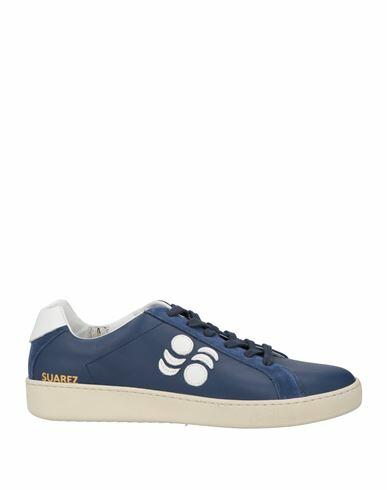 Pantofola D'oro Man Sneakers Blue Leather Cover