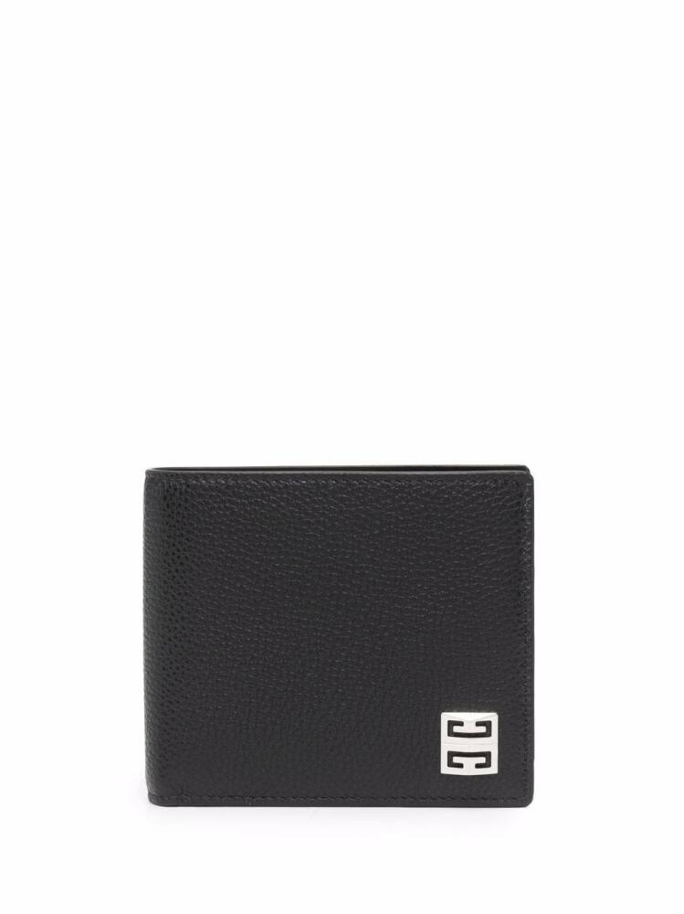 Givenchy 4G patch leather wallet - Black Cover