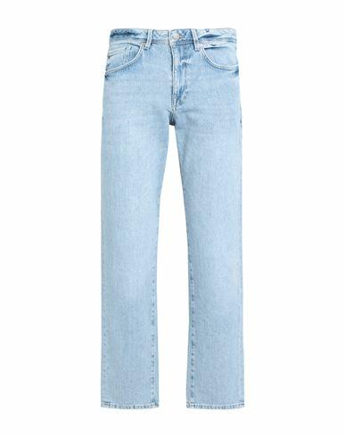 Selected Homme Man Jeans Blue Organic cotton, Elastane Cover