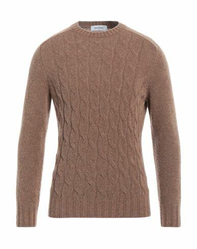 Gran Sasso Man Sweater Camel Cotton, Polyamide Cover