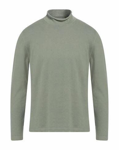 04651/a Trip In A Bag Man Turtleneck Military green Cotton, Wool Cover