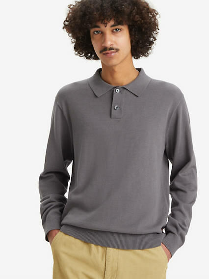 Levi's Long Sleeve Sweater Polo - Men's Cover