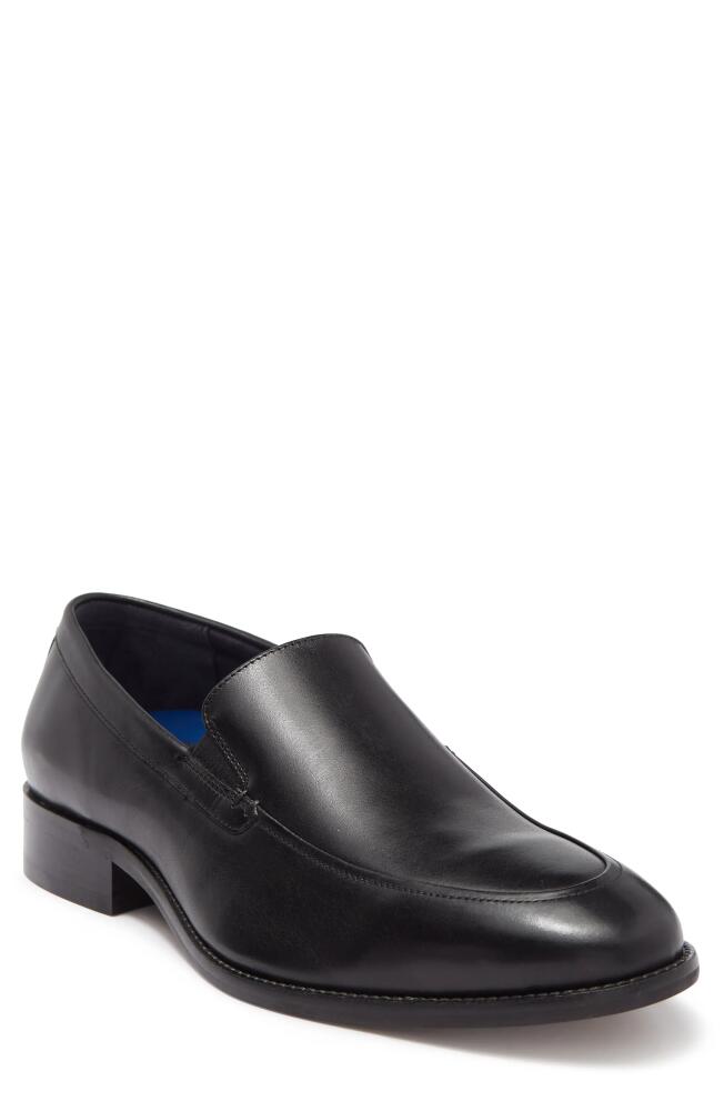 Johnston & Murphy JOHNSTON AND MURPHY Stockton Leather Venetian Loafer in Black Cover