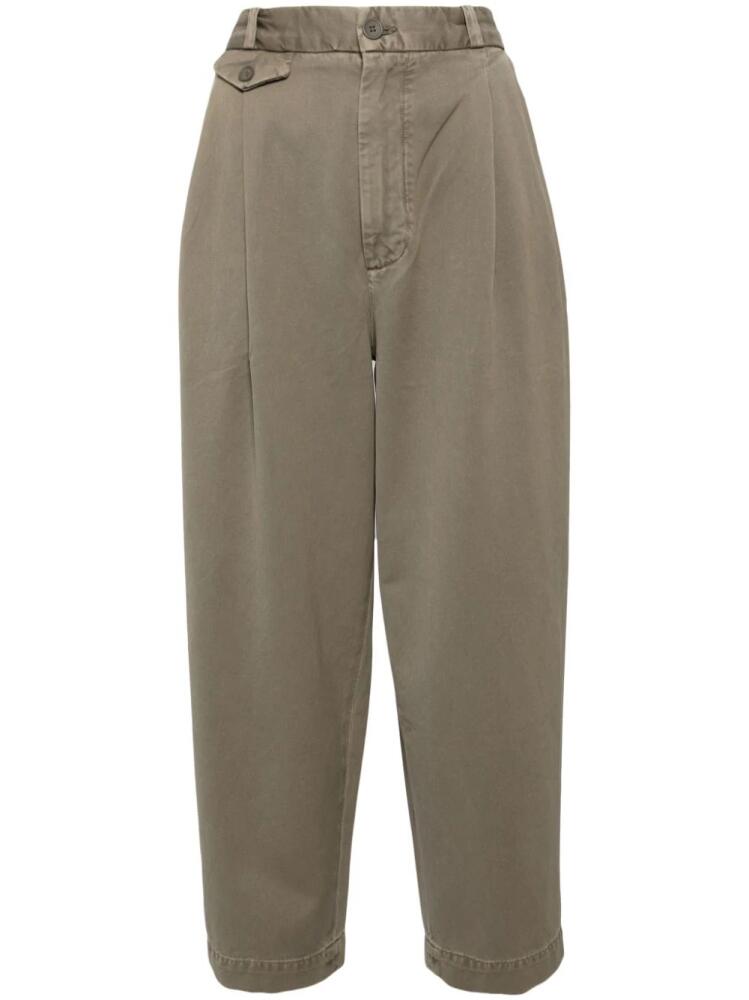 AGOLDE Becker baggy tapered trousers - Green Cover