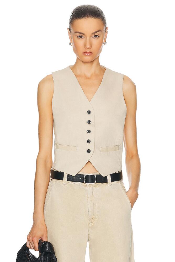 Citizens of Humanity Sierra Vest in Beige Cover