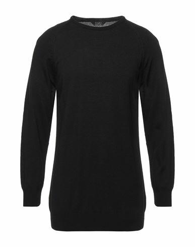 Siviglia Man Sweater Black Wool, Acrylic Cover