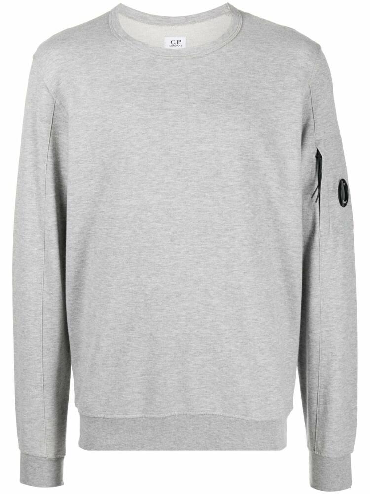 C.P. Company logo-plaque sweatshirt - Grey Cover