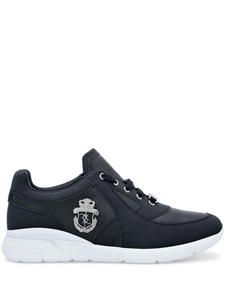 Billionaire Runner crest-motif sneakers - Blue Cover