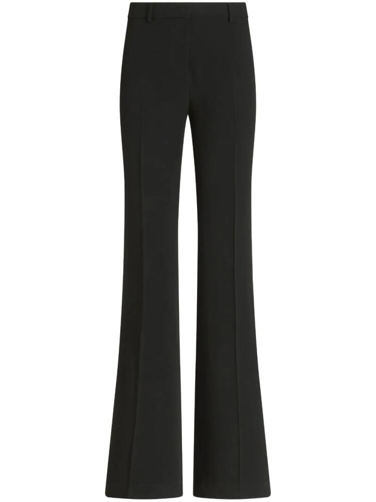 ETRO mid-rise flared trousers - Black Cover