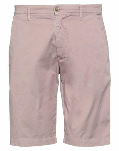 Officina 36 Man Shorts & Bermuda Shorts Light brown Cotton, Elastane Cover