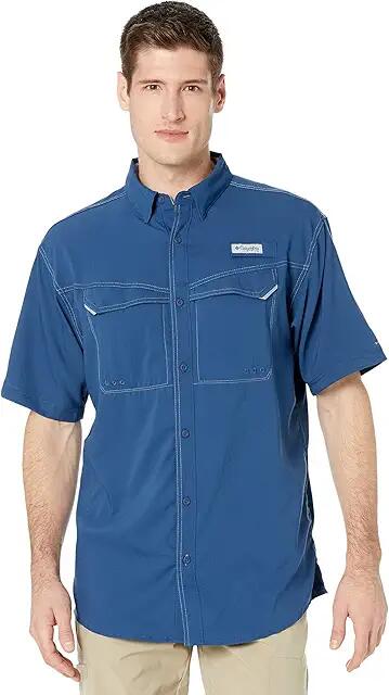 Columbia Low Drag Offshore S/S Shirt (Carbon) Men's Short Sleeve Button Up Cover