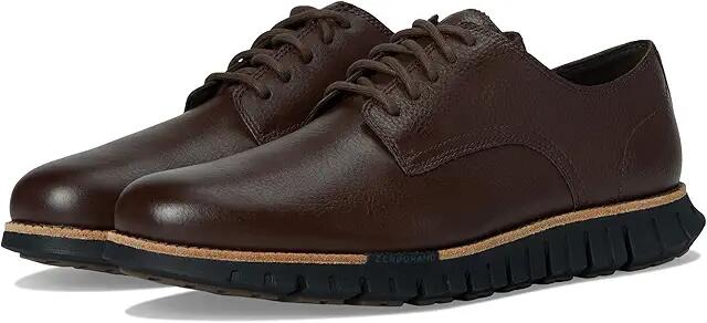 Cole Haan Zerogrand Remastered Plain Toe Oxford (Madeira/Black) Men's Lace Up Wing Tip Shoes Cover