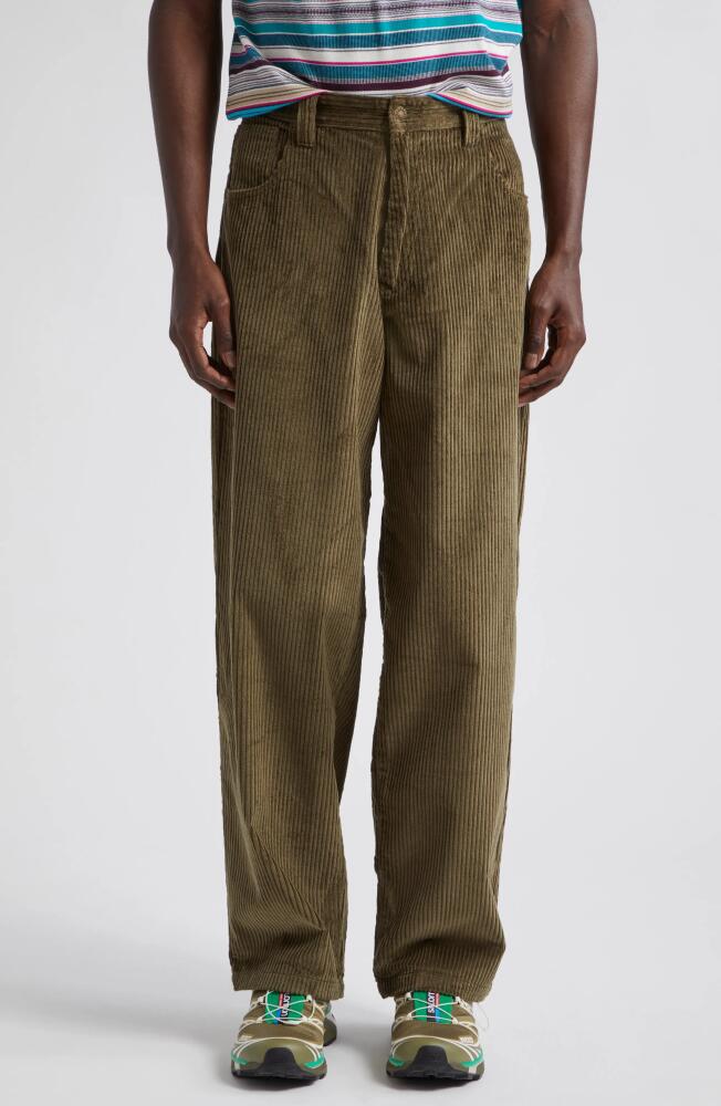 Noah Wide Wale Corduroy Pants in Loden Cover